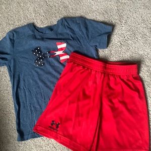 Under Armour Boys Short Set
